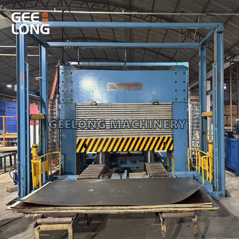 Máy ép nóng ván ép phủ phim 5x5 ft