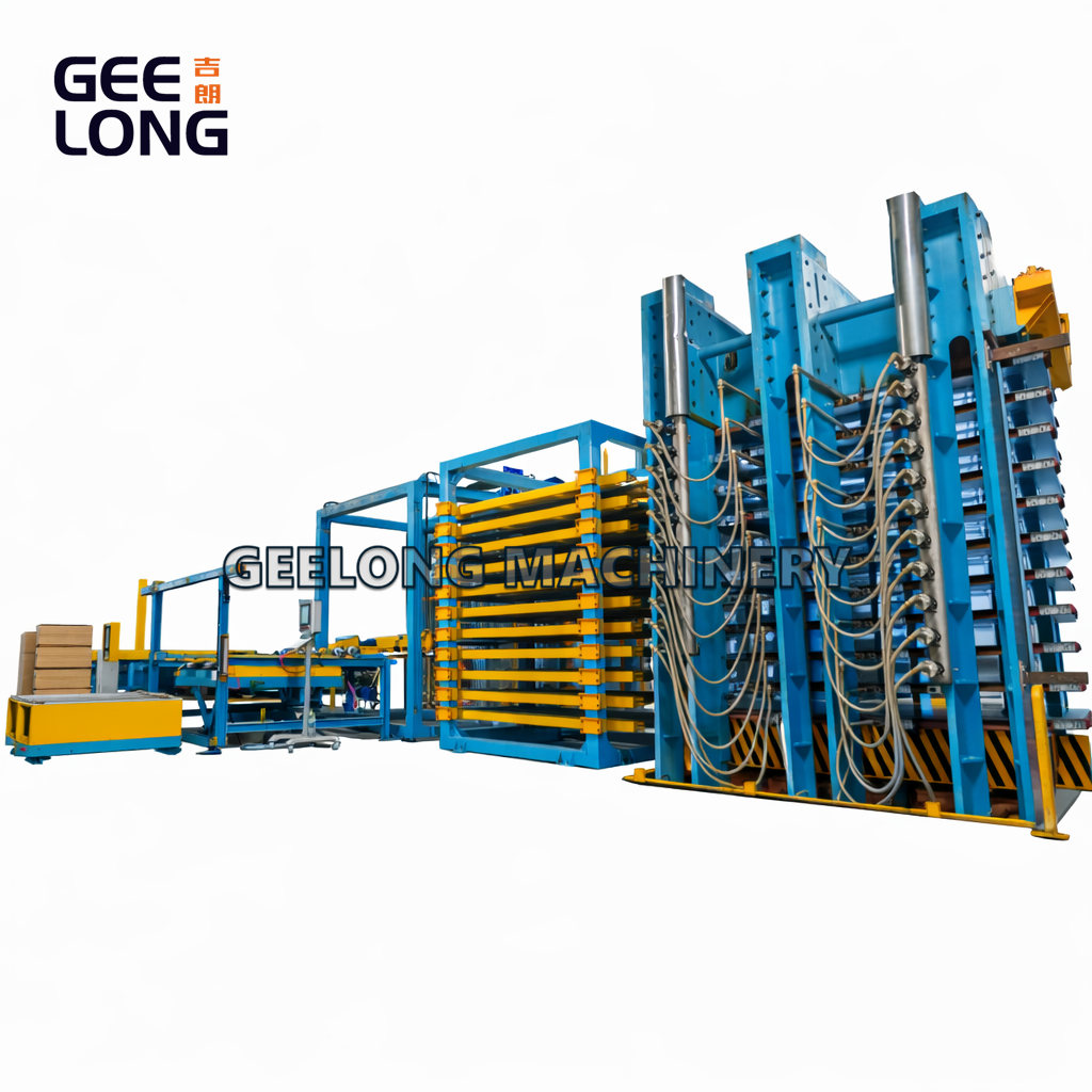 Dây chuyền sản xuất cán gỗ dán hoàn toàn tự động