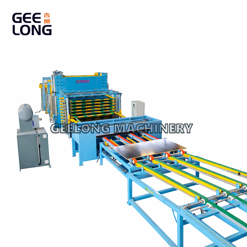 Dây chuyền ép nóng ván ép & ván ép tự động 800T-1200T