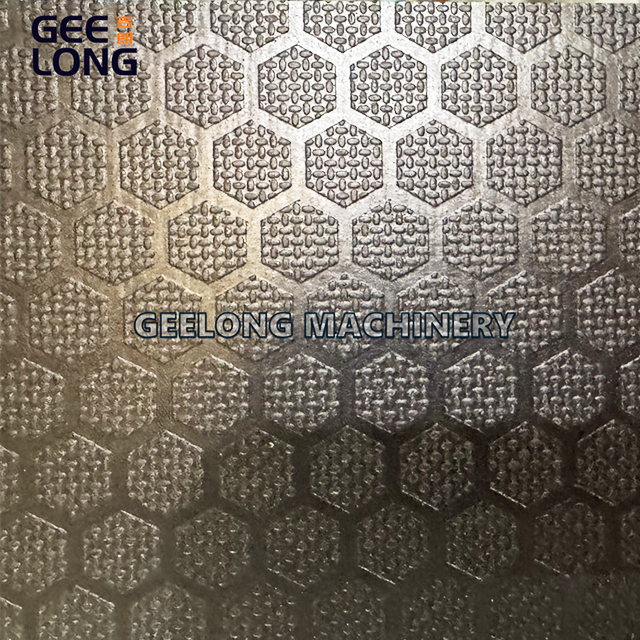 Tấm ép thép không gỉ chống trượt Hexa để ép gỗ dán