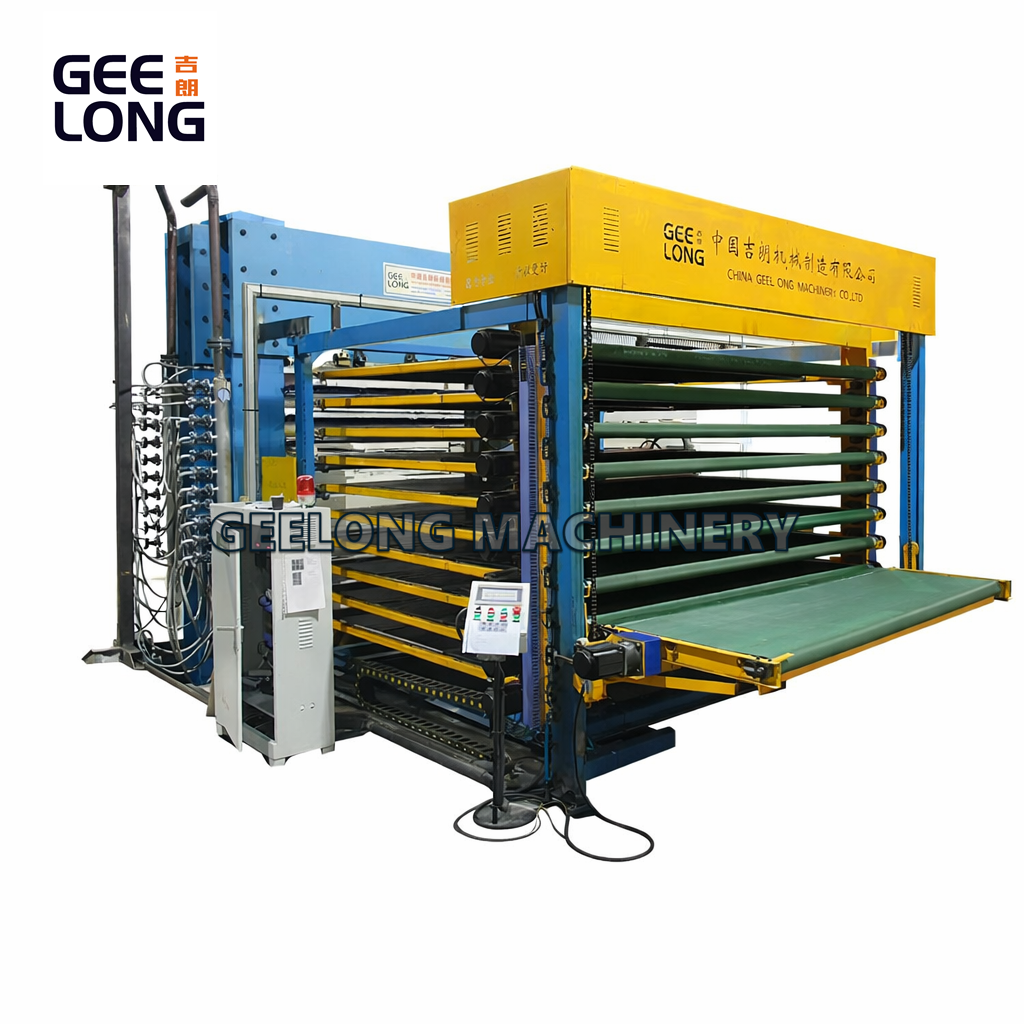 Máy ép nóng cán gỗ dán phủ phim 800T