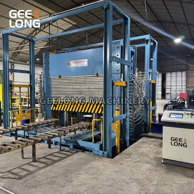 Máy ép nóng ván ép phủ phim 5x5 ft